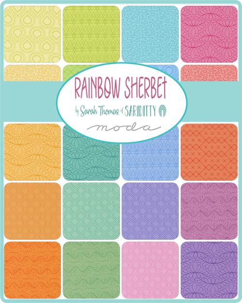 rainbow sherbet fabric by sariditty for moda fabrics