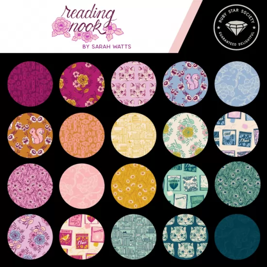 Reading Nook Fabric by Sarah Watts for Ruby Star Society